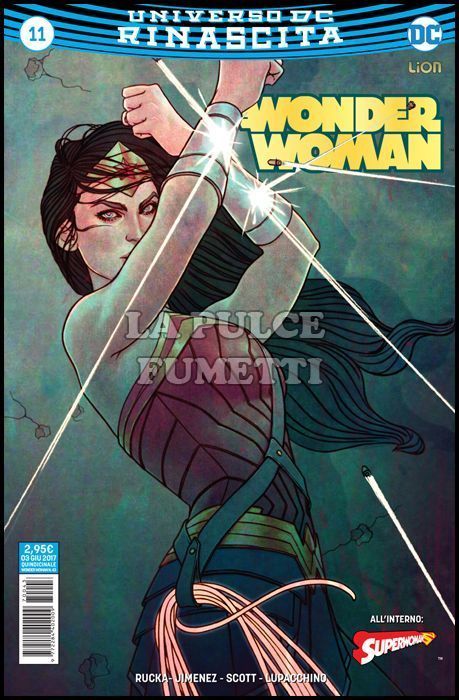 SUPERMAN L'UOMO D'ACCIAIO #    43 - WONDER WOMAN 11 - RINASCITA